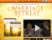 Tablet Screenshot of marriageretreatmovie.com
